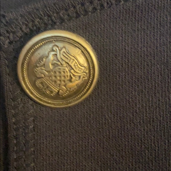 Willi Smith Navy Military Double Breasted Jacket S - Picture 4 of 4